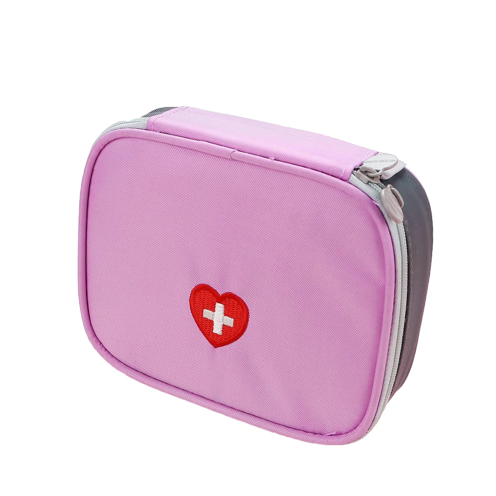 

First Aid Pouch Medical Storage Bag Portable Outdoor Survival Kit Travel Emergency Lightweight Nylon Waterproof Durable Elastic