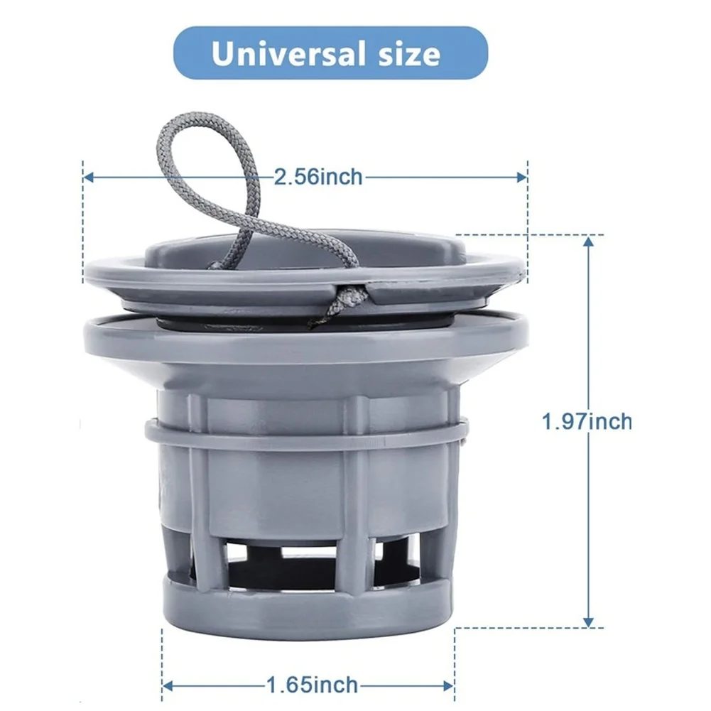 For Inflatable For Stand Up Paddle Board For KAYAK and Raft Air Valve with 8 Teeth Rotary Mechanism for Reliable Operation