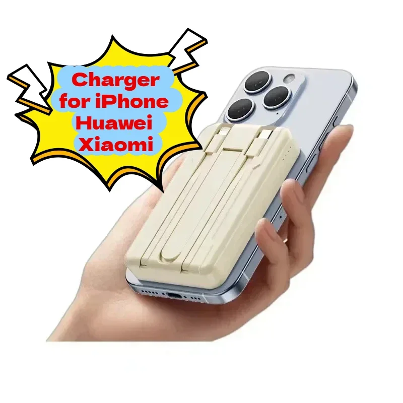 2026 وصول جديد حار الاتجاه 10000mAh Magsafe Power Bank - حصريًا 20W شاحن لاسلكي سريع الشحن لهاتف iPhone Huawei Xiaomi #5