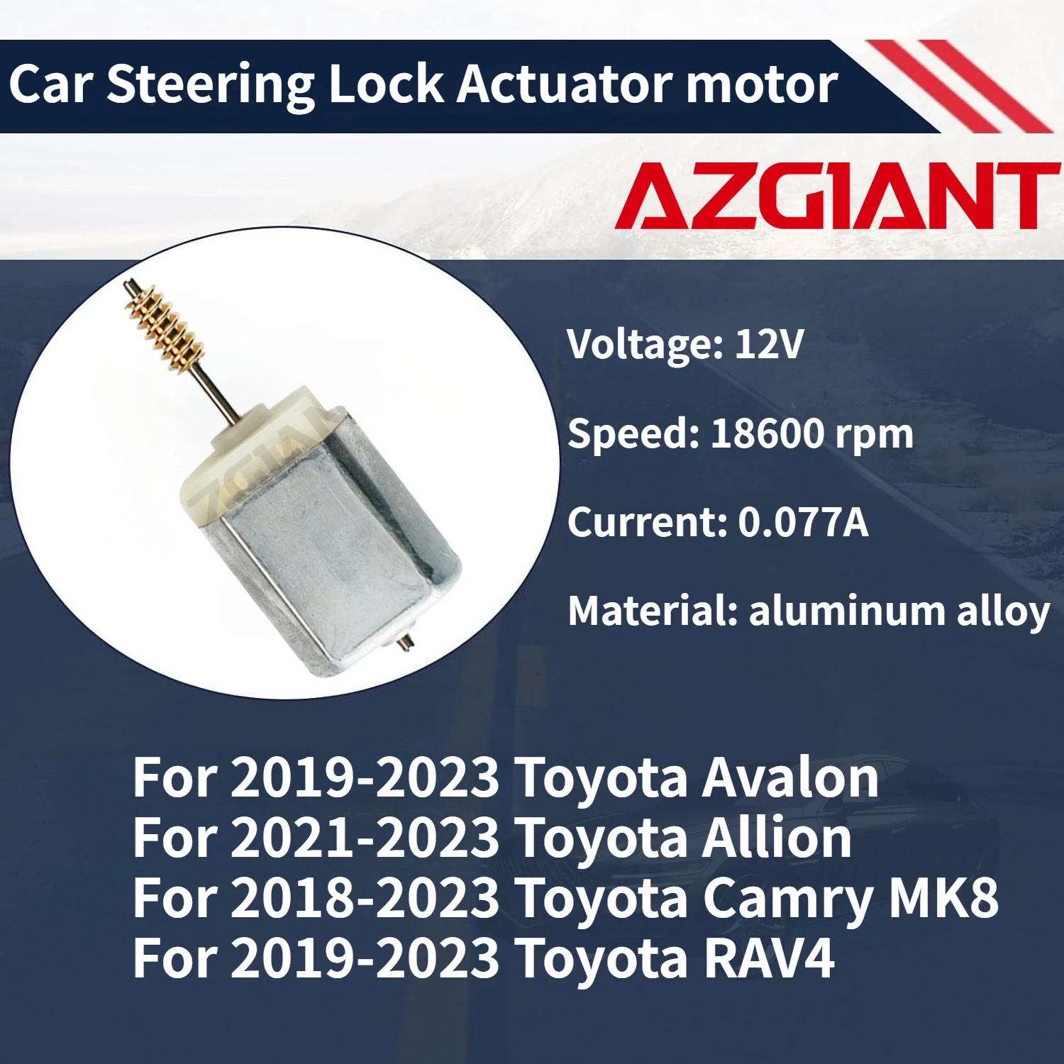 

For 2019-2023 Toyota Avalon/RAV4/Camry MK8 2018-2023 AZGIANT Car Steering Lock Actuator motor Brand new Auto Accessories OEM
