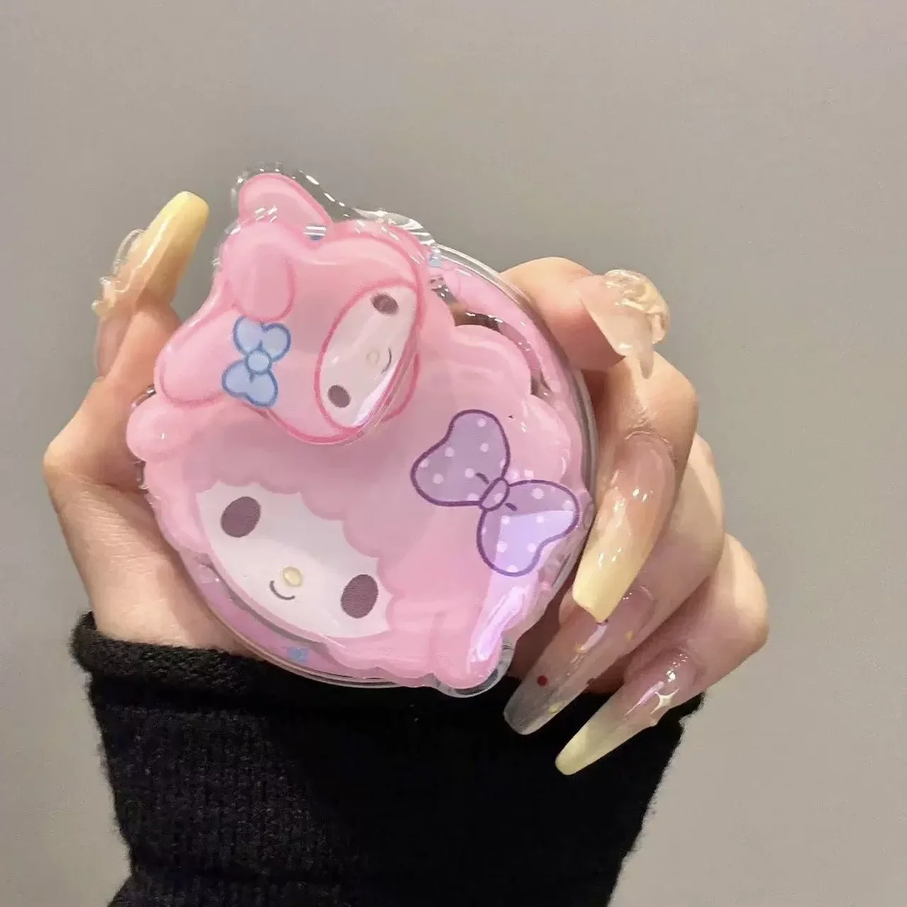 新しい漫画の泣き虫赤ちゃん、マグセーフ磁気ホルダーに適しています、携帯電話エアバッグ、デスクトップ、強力な吸着、サムスン、シャオミ用