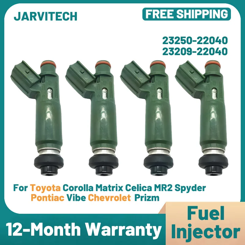 

Fuel Injector 23250-22040 23250-0D040 Fit For Toyota Corolla Celica MR2 Spyder Matrix Chevy Prizm Pontiac Vibe 23209-22040