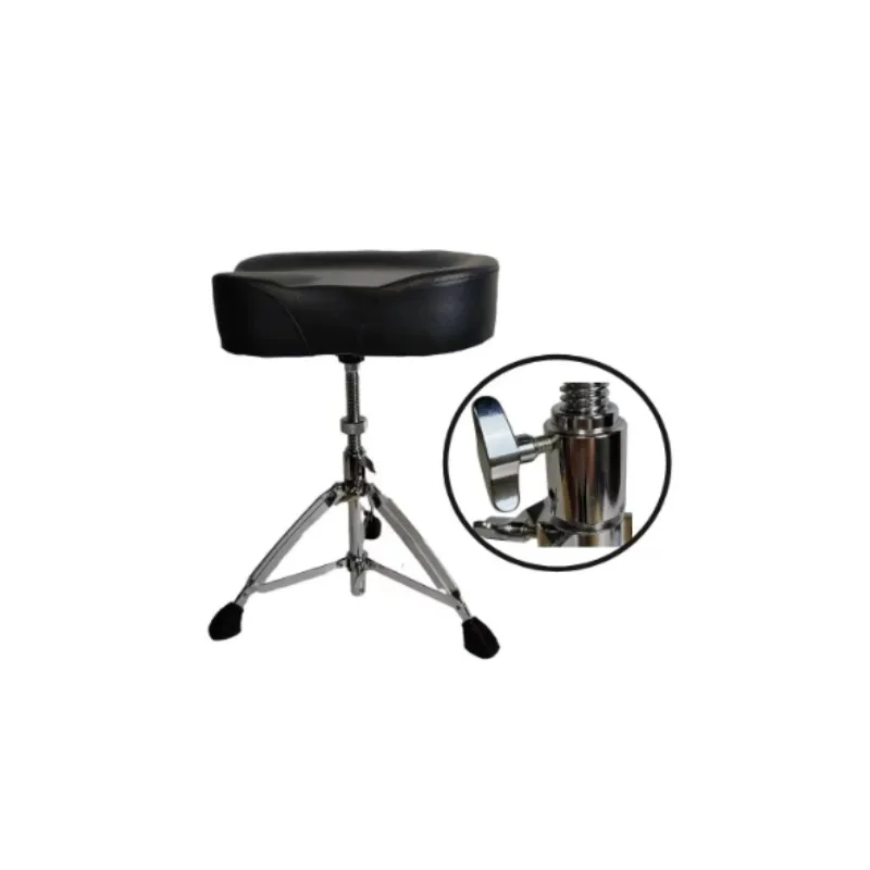Universal Adjustable Drum Throne Padded Drum Stool for Kids Adults Drum Playing