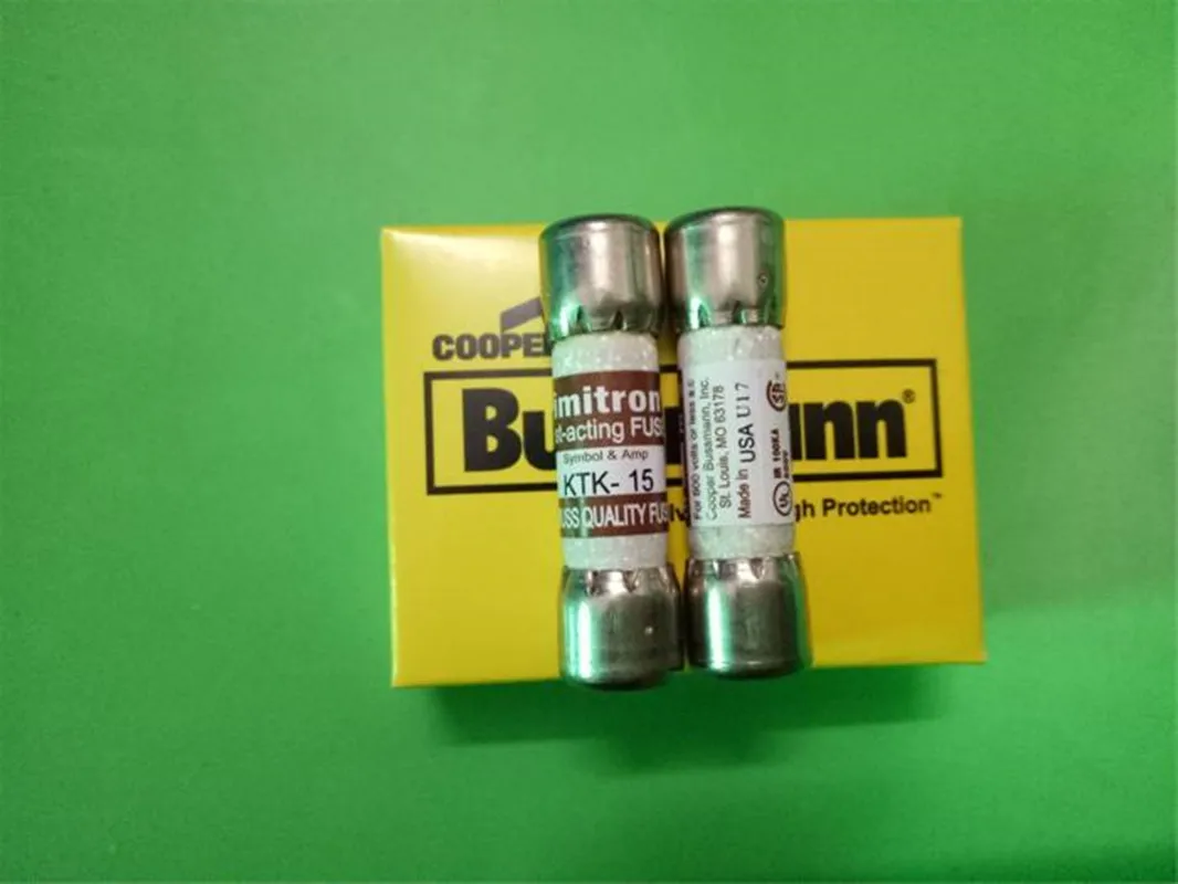 Fusível Limitron Rápido, KTK-15, 10A, 600V, 10Pcs