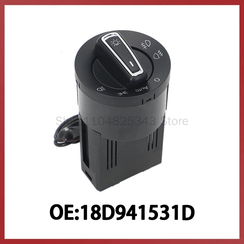 

Spot 18D941531D is suitable for Volkswagen three-speed headlight control switch with light sensor Guangzhou auto parts