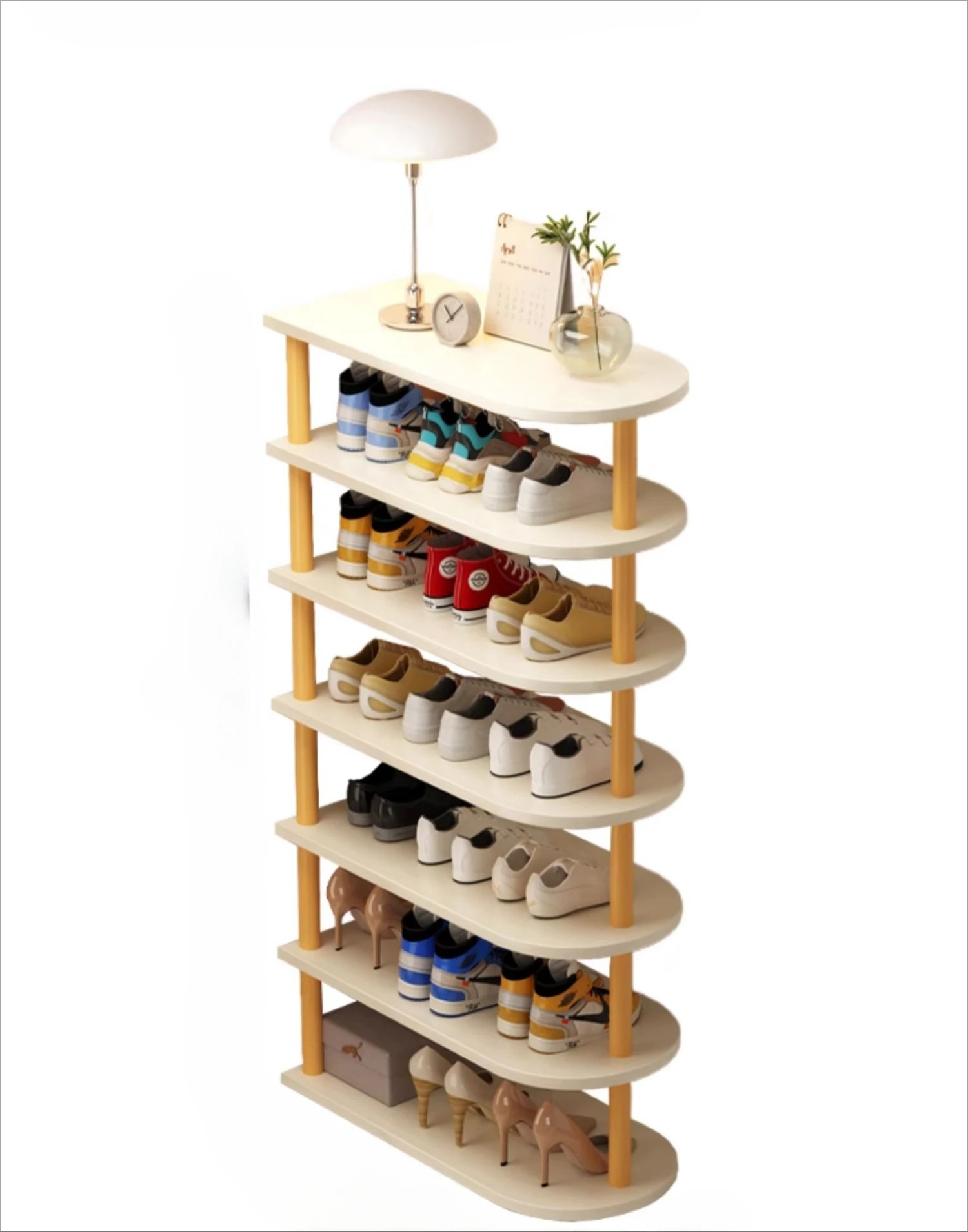 Shoe rack home entrance multi-storey dormitory simple small narrow entrance door storage artifact space saving shoe cabinet