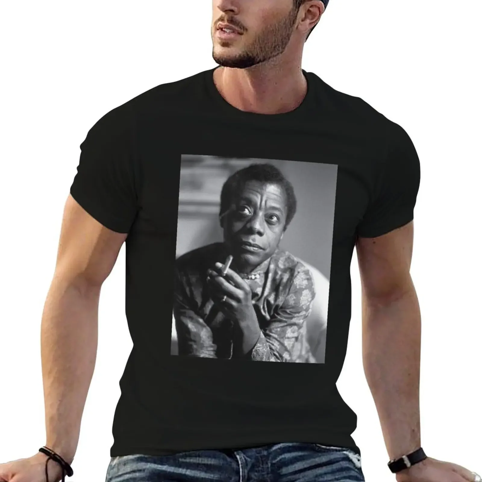 

James Baldwin T-Shirt boys whites basketball graphic tees mens graphic t-shirts big and tall