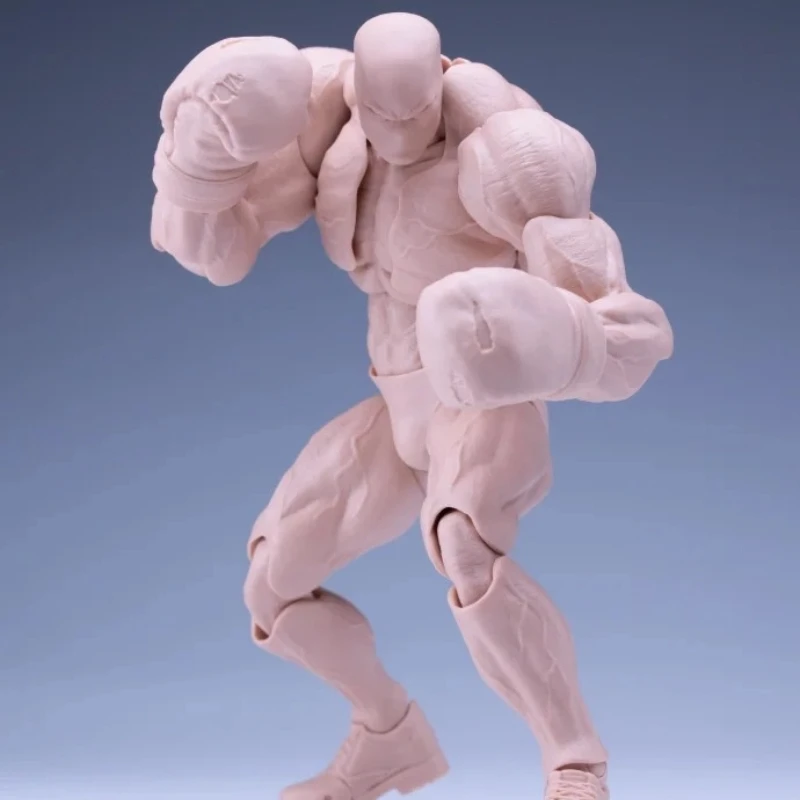 Nuevas figuras de acción de Romankey 1/12 Big Guy, Kit de modelo de ensamblaje de cuerpo en blanco masculino, juguetes de PVC, decoraciones de escritorio exquisitas, regalos para coleccionar
