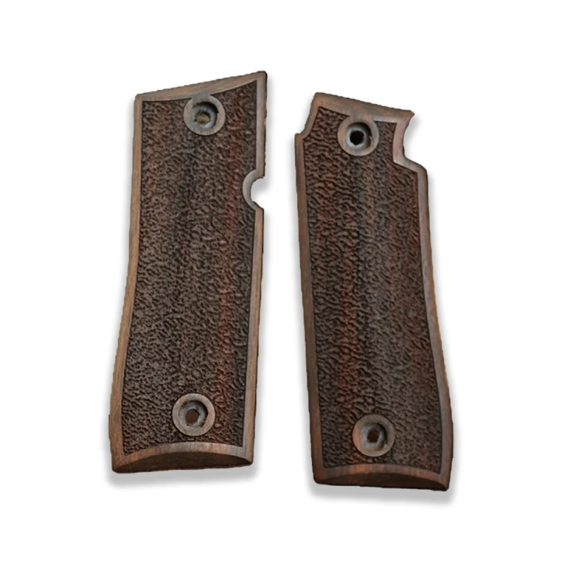 

KSD Brand Colt Mustang Plus II Compatible Walnut Grips Stripled(Full)