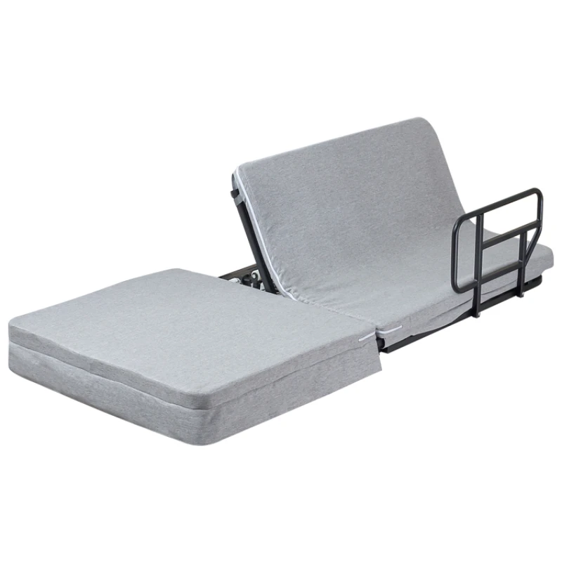 Elderly household electric get-up bed auxiliary side turn-over bed backrest booster multi-functional lifting nursing mattress