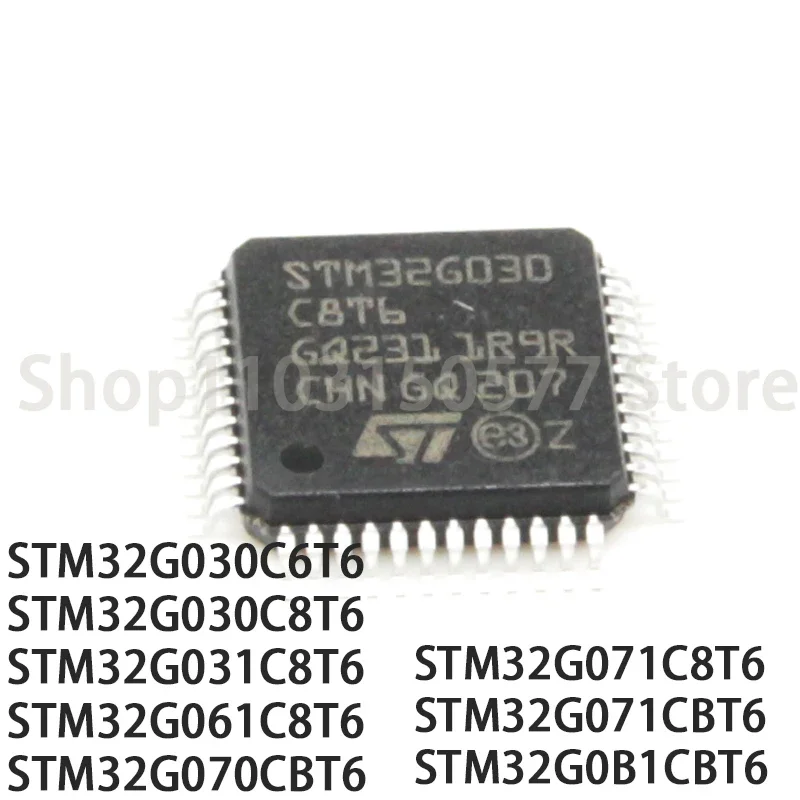 1piece STM32G030C6T6 STM32G030C8T6 STM32G031C8T6 STM32G061C8T6 STM32G070CBT6 STM32G071C8T6 STM32G071CBT6 STM32G0B1CBT6-QFP48