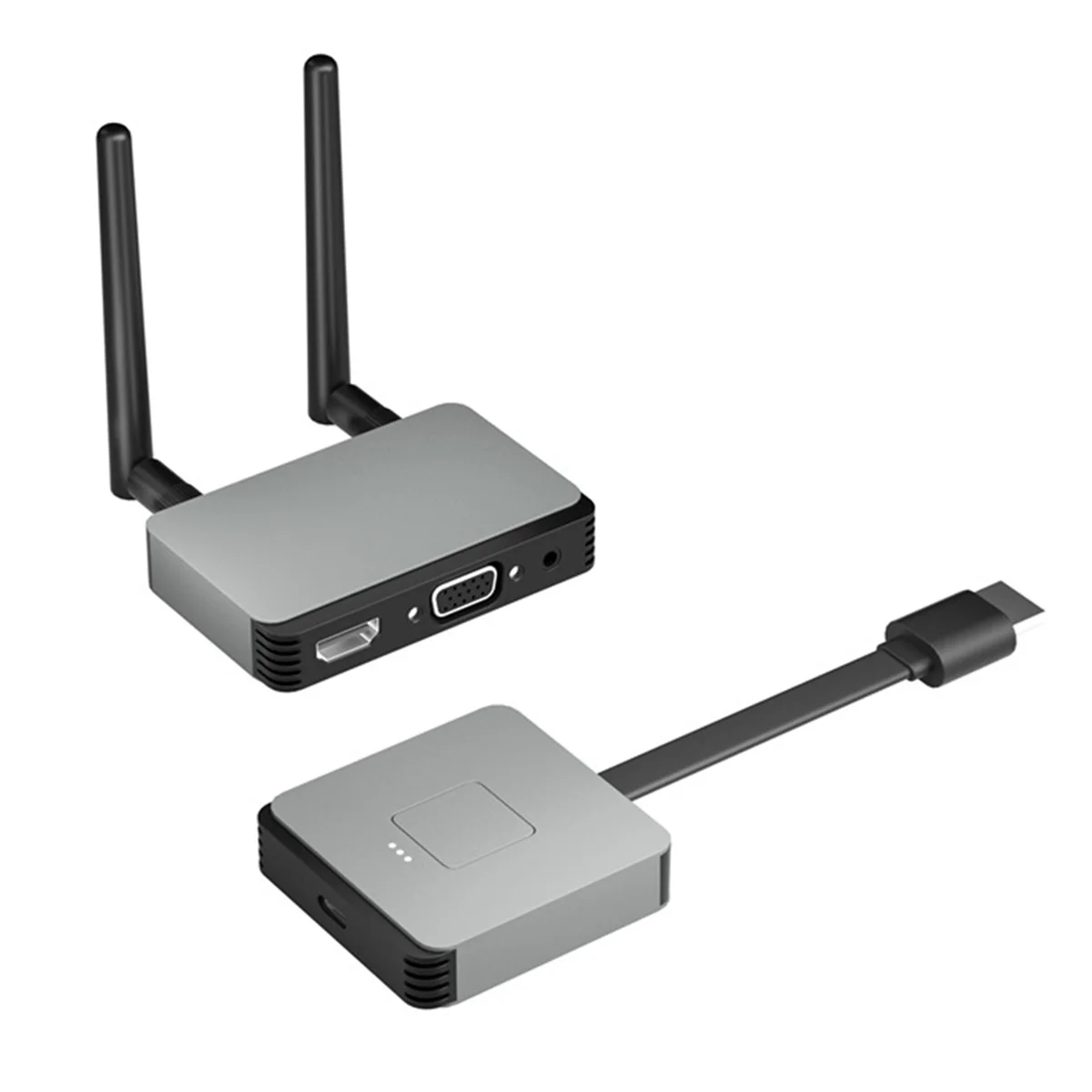AT59 50M Wireless Transmission Video Transmitter and Receiver HDMI-Compatible Extender Display Adapter Cable Screen Mirror