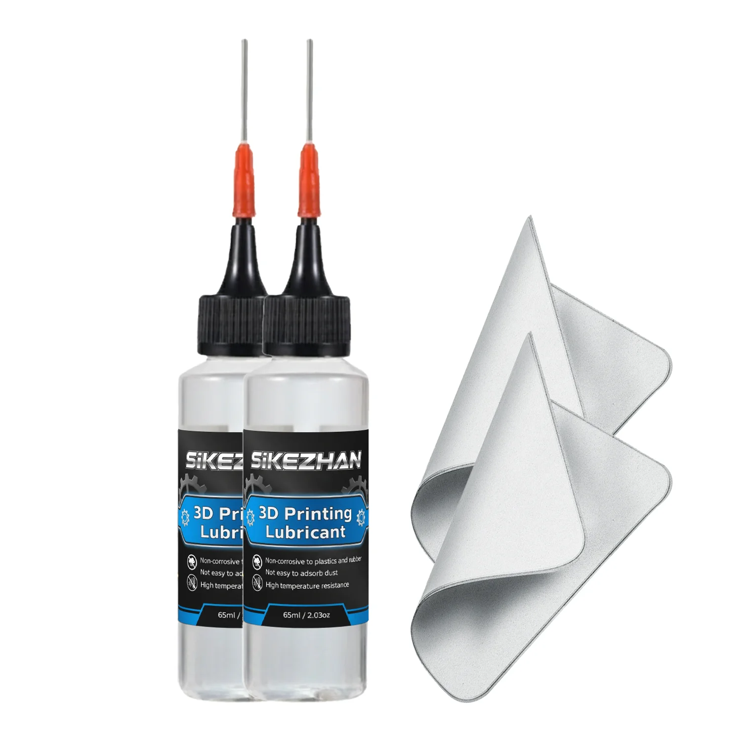 3D Printer Maintenance Kit: PTFE Lubricant Grease & Lint-Free
