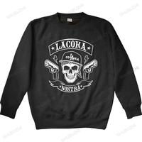 Funny Men hoodie Women novelty  La Coka Nostra MC (LA) sweatshirt male brand hirt men autumn cotton hoodie warm hoody thin style