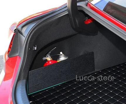 Car Trunk Side storage organizer for Lexus ES 300h 200 250 2018-On F Sport  Car trunk storage plate accessories Modification