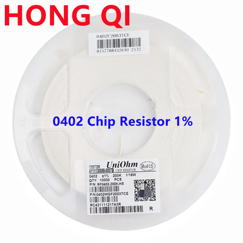 10000Pcs 0402 Smd Chip Weerstand Weerstanden 0R-10M 1/16W 5% 2.2 3.3 3.6 4.7R 22R 33R 39R 360R 3K9 36K 360K 0R 10R 100R 1K 10K 100K