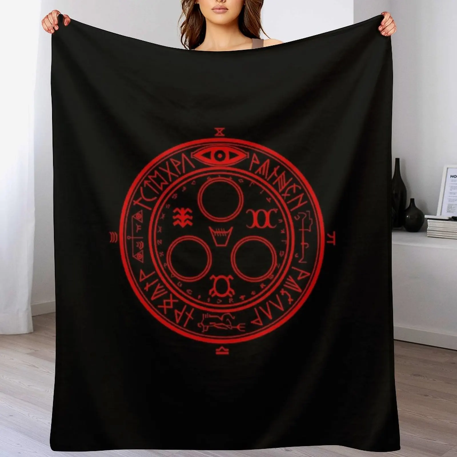 

Halo of the Sun Throw Blanket Travel Sleeping Bag Thins Luxury Designer Blankets