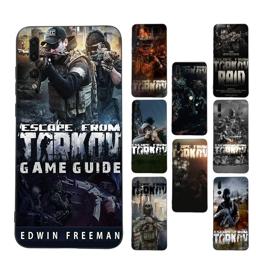 Escape From Tarkov Phone Case For Huawei P 8 9 10 20 30 40 50 Pro Lite Psmart Honor 10 Lite 70 Mate 20lite