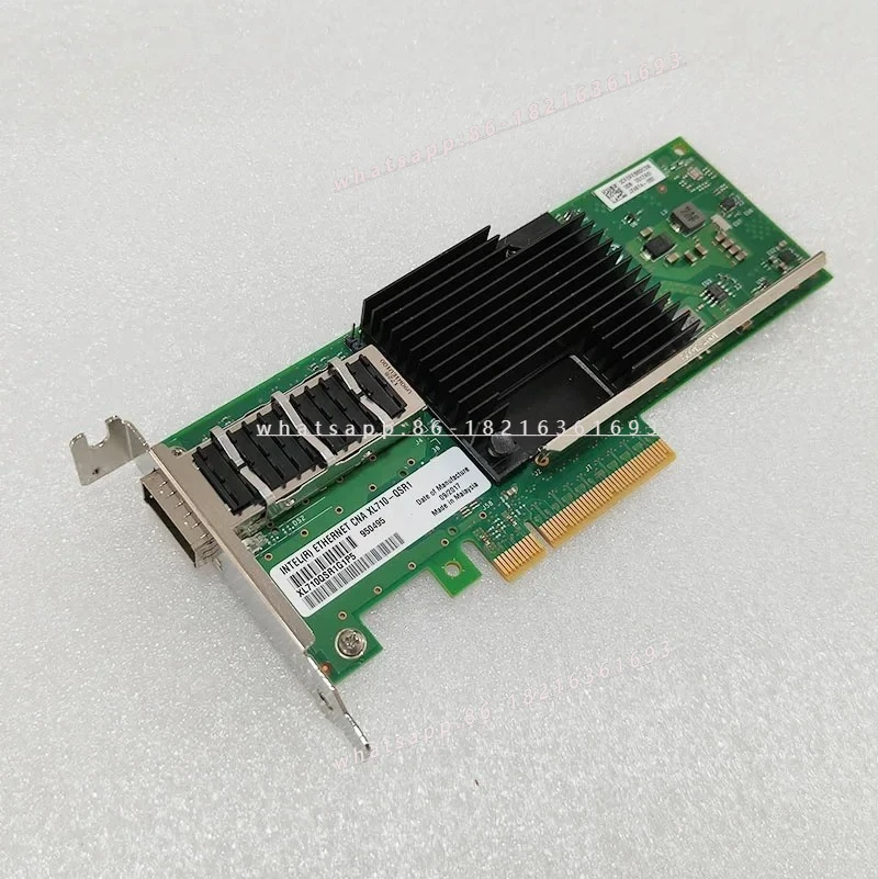 Fiber Optic Network Card Spare Parts XL710-QDA1 QSR1 Single Port