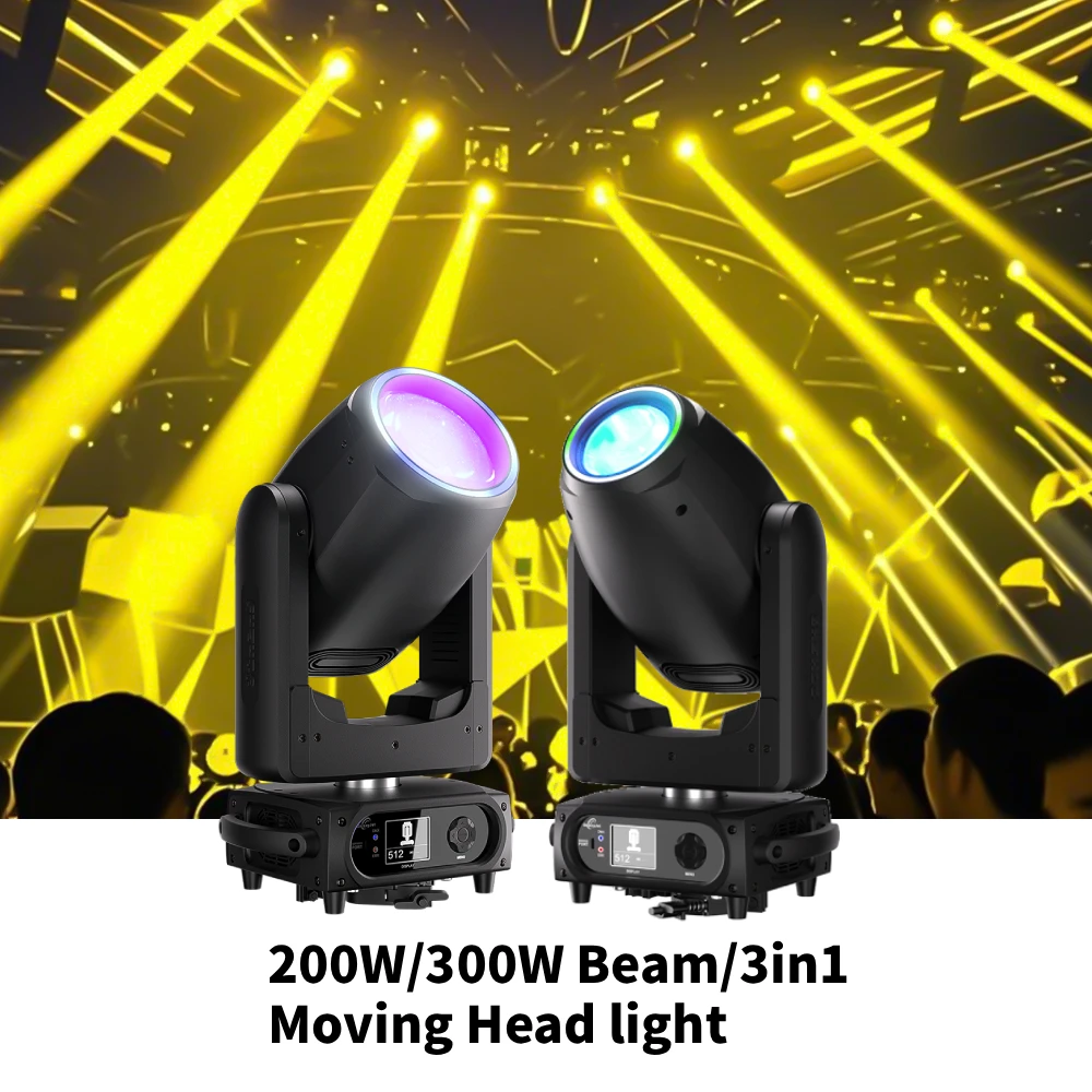 

Светодиодный прожектор SHEHDS LED Zoom Beam/3in1 (Beam&Wash&Spot) 200W 300W с подвижной головкой для дискотек, рождественских вечеринок, свадеб, концертов и освещения аудиторий