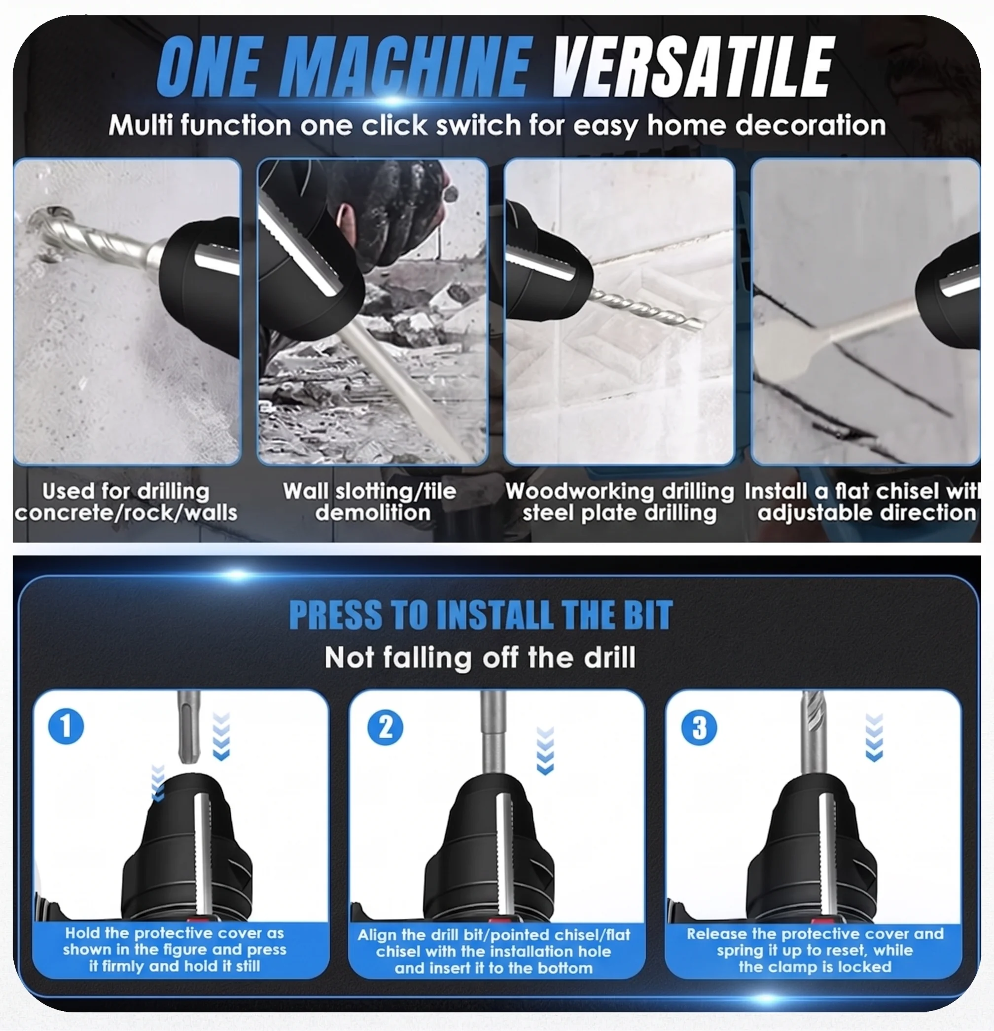 Martelo Elétrico Sem Fio Makit - Power Tools Hardware avaliação e preço