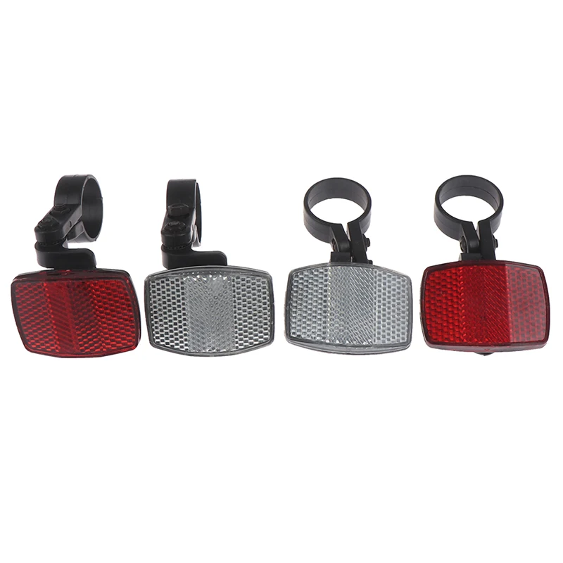 

Высококачественный пластиковый светоотражатель для велосипеда, 1 шт., на руль, передний/задний сигнальный фонарь