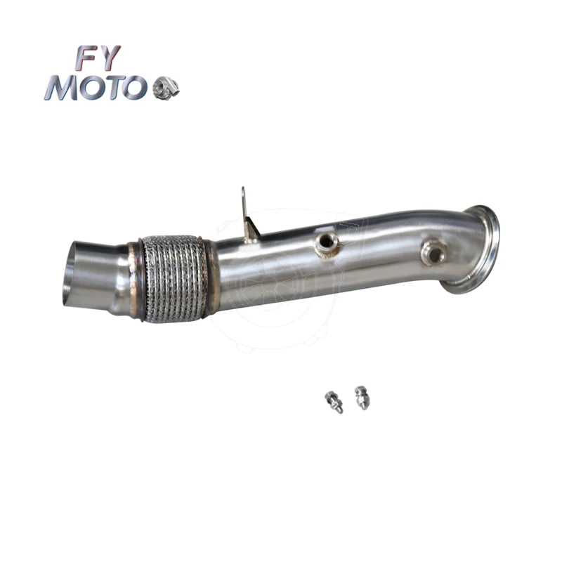 For BMW N55 F10 F11 F07 535i 535XI E70 X5 E71 X6 EWG 2014+ Downpipe