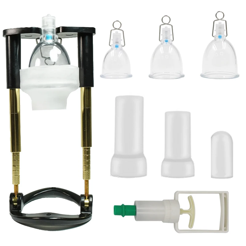 Bending Correction Penis Pump Male Enlarger Enhancement Extender Traction Exercise Sex Toys Men Dick Enhancer Stretcher Trainer