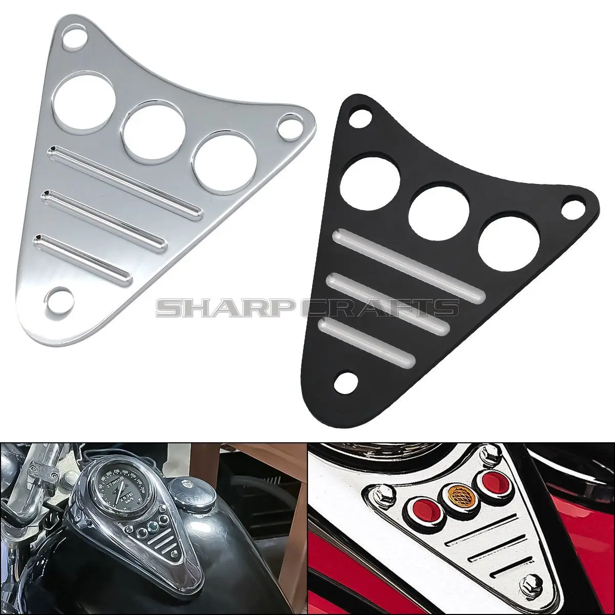 Motorcycle Parts CNC Dash Plaque Cover Dashboard decoration For Kawasaki Vulcan 800 VN800 VN 800 Drifter EN 500 EN500 EN500C LTD