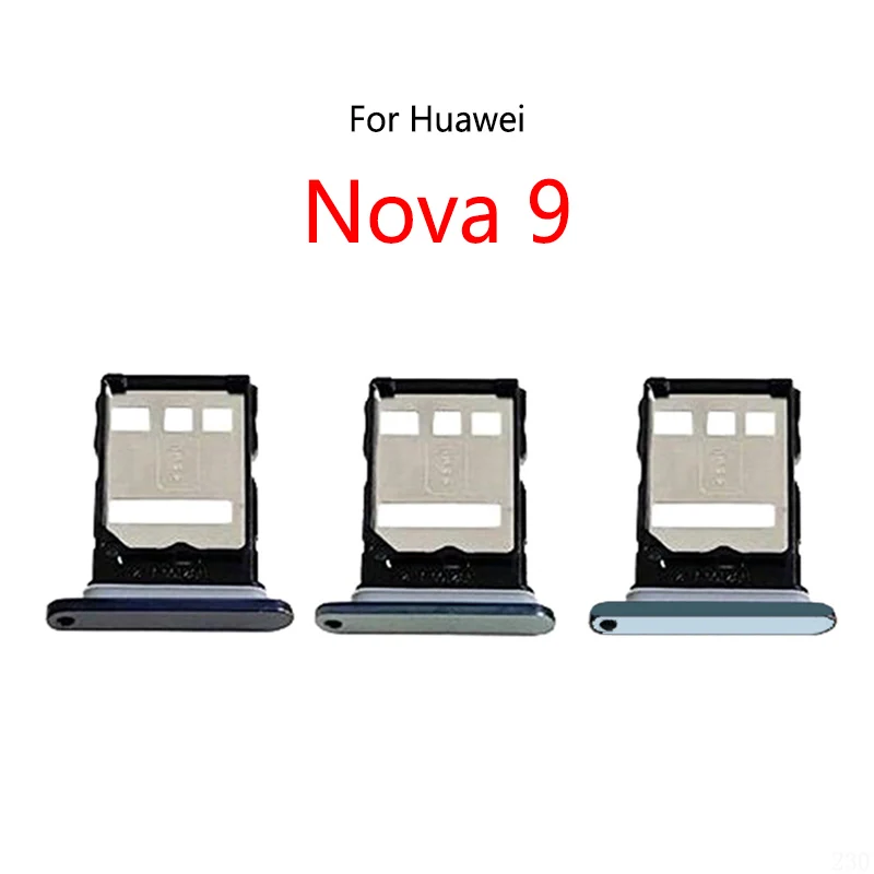 For Huawei Nova 9 New SIM Card Slot Tray Holder Sim Card Reader Socket