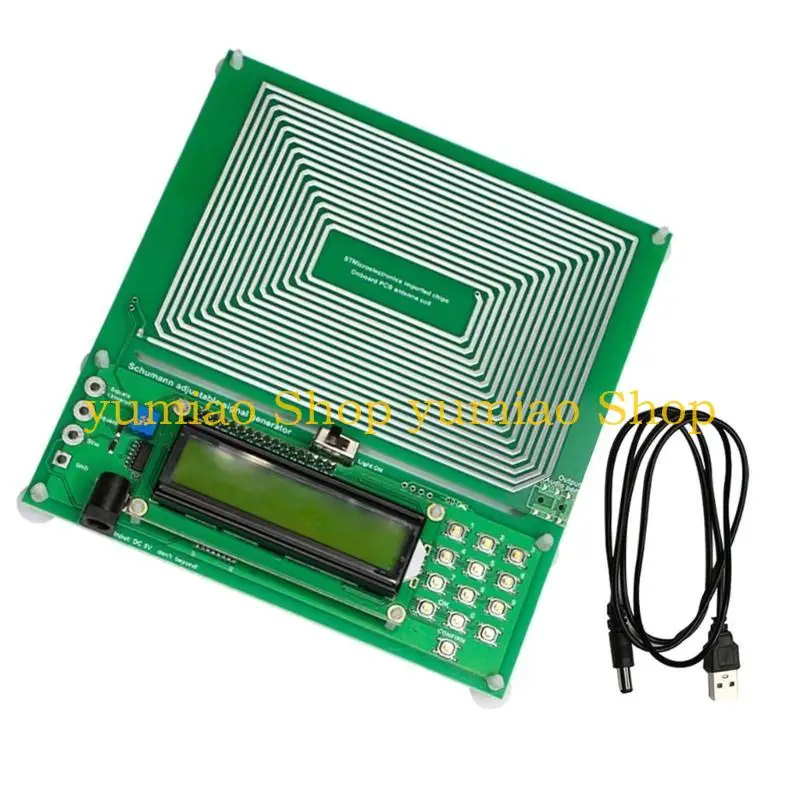 

Генератор волн Шумана 587B, 7,83 Гц, обеспечивающий синусоидальные прямоугольные волны для повышения релаксации и эффективности.