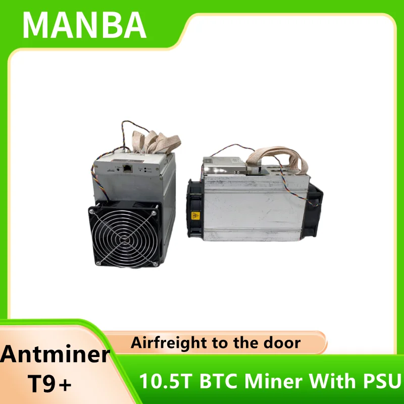 

Used AntMiner T9+ 10.5T BTC Miner With PSU Economic Than Antminer S9 T9+ 10.5T S11 Z9 Z11 S15 T15 WhatsMiner M3X