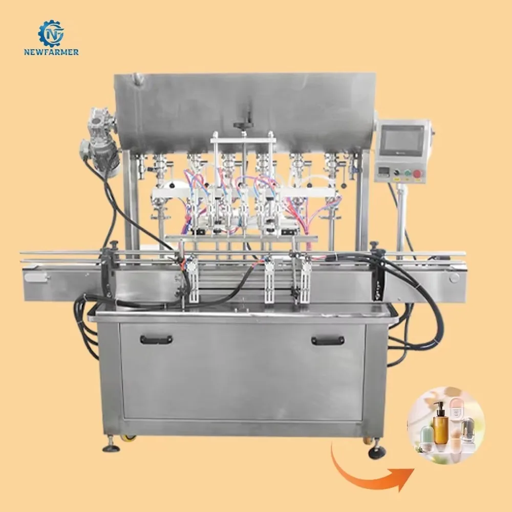 Automatic Beverage Pure Water Filling Machine for Plastic Bottles Vials High Productivity Multifunctional Easy Operate