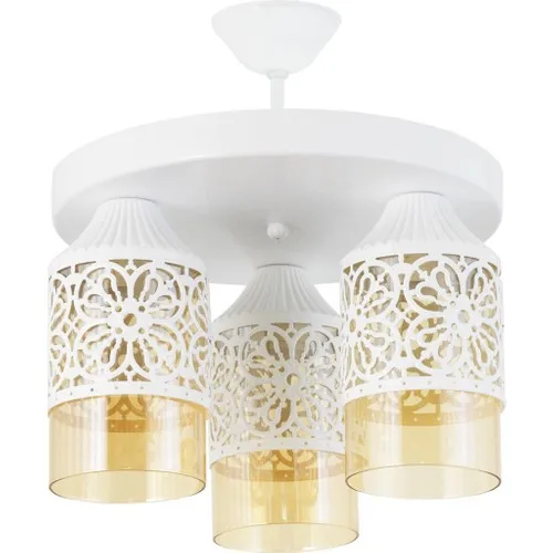 

Lambadar Triple Sports Model Modern Retro Rustic Chandelier Balcam