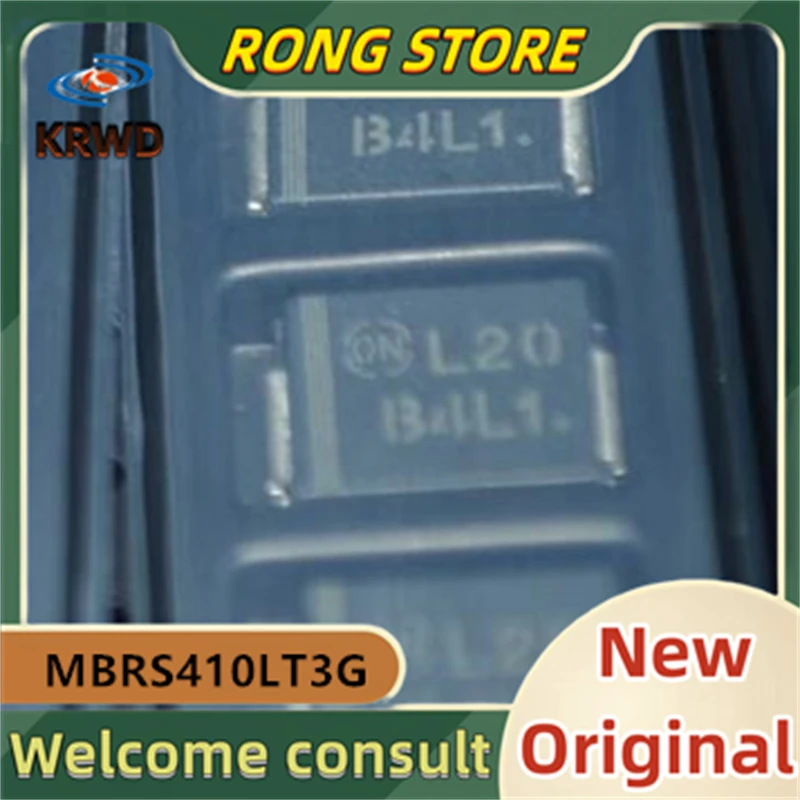ชิป IC MBRS410LT3G MBRS410 DO214AB B4L1ใหม่ของแท้5ชิ้น