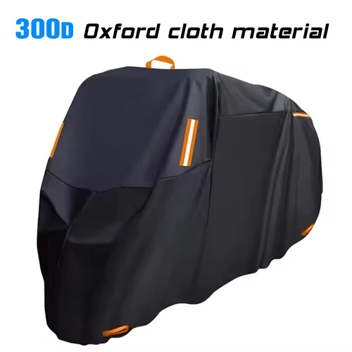 Imagen 1 del producto Nuevo Funda Universal para motocicleta de tela Oxford 300D para las cuatro estaciones, a prueba de polvo, a prueba de nieve, a prueba de lluvia y resistente a los rayos UV