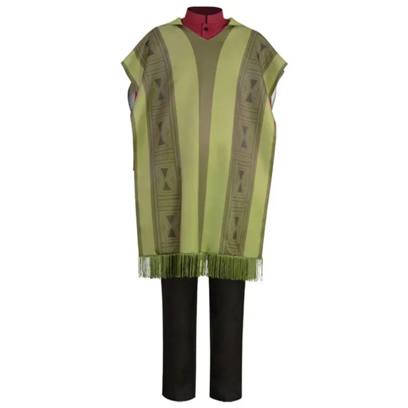 Anime Movie Madrigal Costume Cosplay Bruno Vestiti per adulti Fantasia Carnevale Hallowee Mantello Camicia Pantaloni Collana Vestito A3977