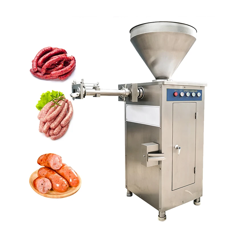 CE Certification Manufacture Pneumatic Quantitative Twisting Enema Machine Convenient Multi-function Sausage Filling Machine