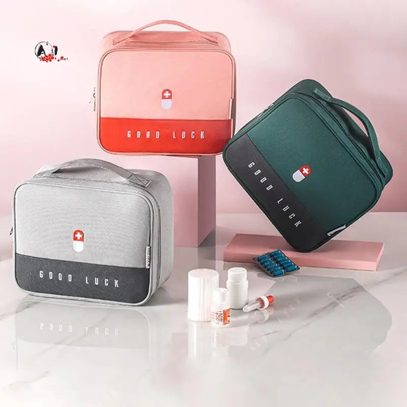 

A10E-Portable Storage Bag Multifunctional First Aid Kit For Hiking, Backpacking, Camping, Travel, Car And Cycling