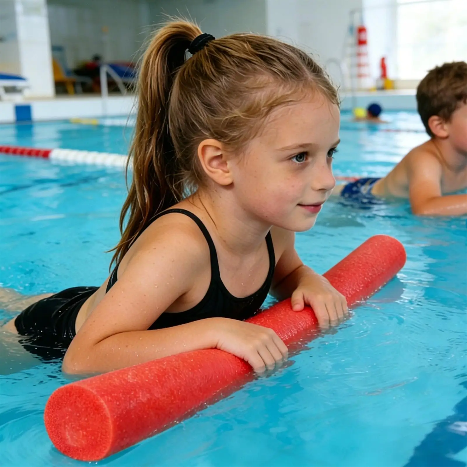 Swimming Float Floating Stick Beginner Pool Noodle Sticks Swimming Aid SolidHollow Foam Stick Pool Accessories For Kids Adults