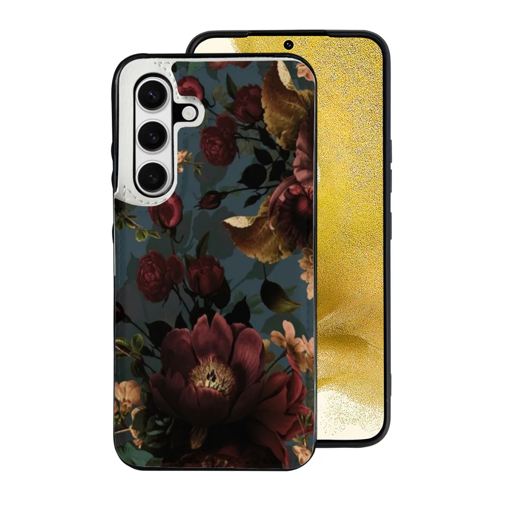 Moody florals - Mystic Botanical Night Garden 10 Samsung S24 Series Clamshell Phone Case,Galaxy S24,Galaxy S24 Plus,S24 Ultra