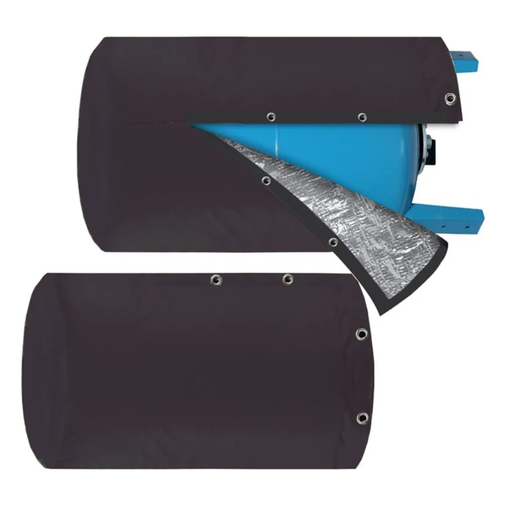 Outdoor Protective Round Tank Cover Using 600D Fabric Construction with Reflective Inner and Heavy-Duty Bottom Grommets