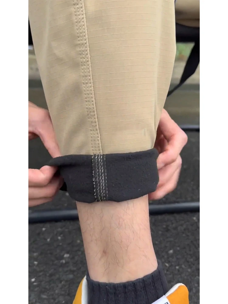 

Мужские осенние функциональные брюки-карго Thiened Fce Soft ell, зауженные, прямые, для работы на открытом воздухе, в американском стиле