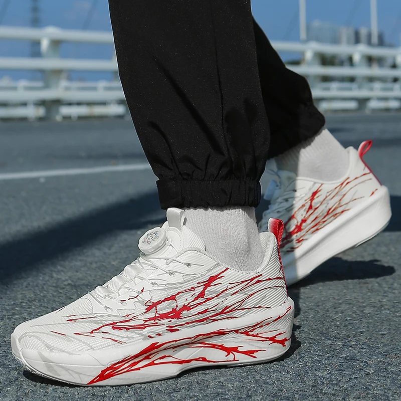 أحذية رياضية رجالية، أحذية رجالية، أحذية كاجوال، أحذية رياضية فاخرة، أحذية جري للسباق، أحذية بدون كعب عصرية قابلة للتنفس للرجال.