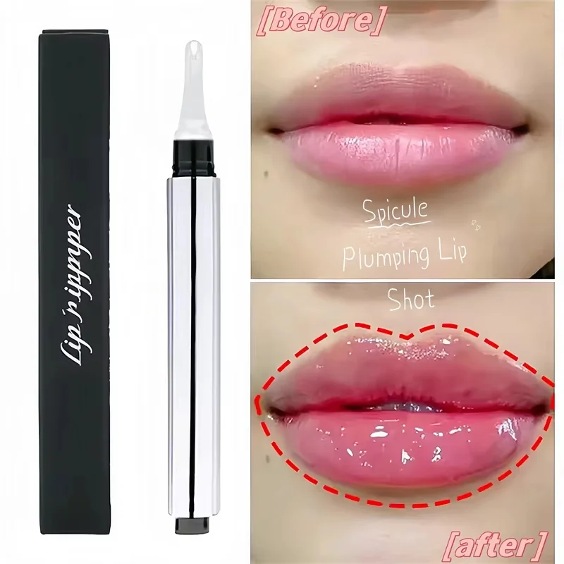 Brillo Tulip Lip Plumper Spicule Plumping Lip Shot Extreme Lip Plumper Gloss Extreme volumen suero aceite Sexy belleza maquillaje coreano