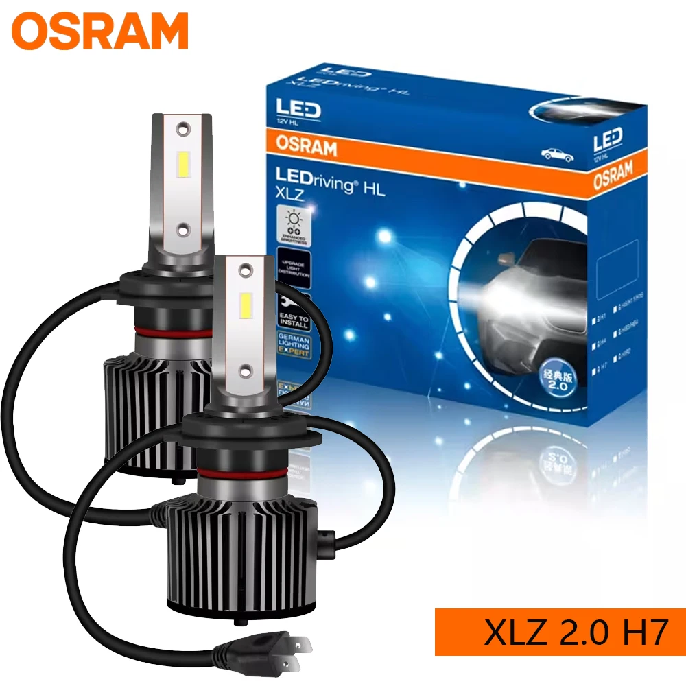 OSRAM LEDriving CLASSIC 2.0 H7 12V 27W 6000K LED LAMP BULBS BRIGHTNESS INCREASED BY 50% MADE IN CHINA F5210CW,1PAIR