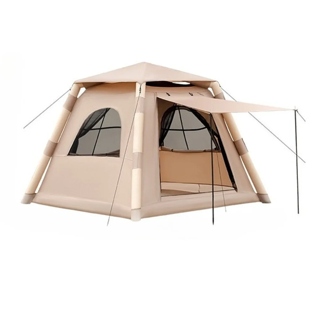 

Inflatable Tent Camping Outdoor Foldable Portable Sunshade Waterproof Shelter Overnight Camping Equipment Fast Delivery