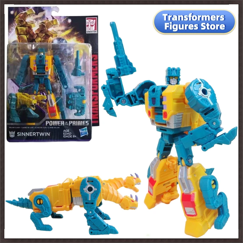 Auf Lager Transformatoren g Serie Tianyuan Shenli D-Klasse Sinner twin Sammler Action figur Anime Roboter Modell offizielle Kinder geschenke