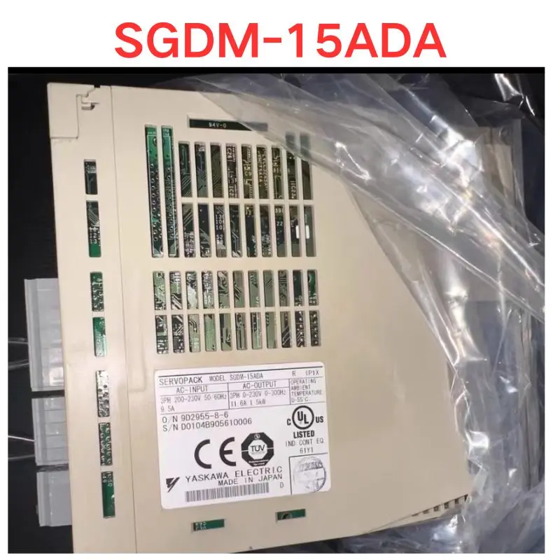 Used OEM disassembled parts SGDM-15ADA Servo driver Functional test OK Fast delivery
