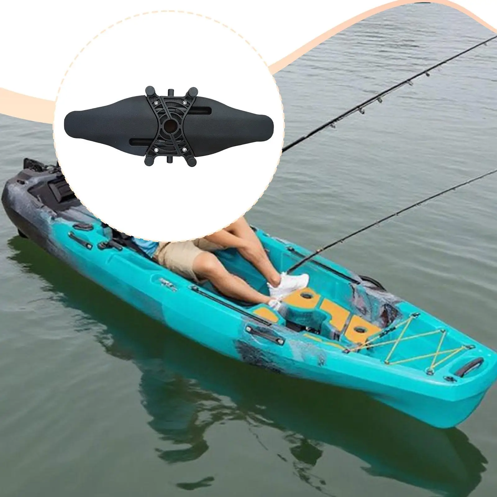 Kayak Electric Propeller Mount Bracket Durability Portable High Performance Premium Professional Accessories Replacement